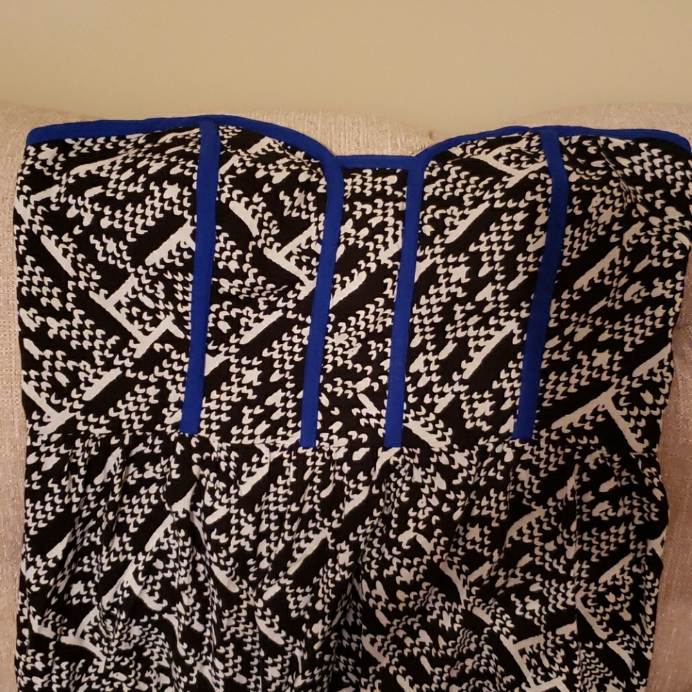 Strapless high low summer dress!